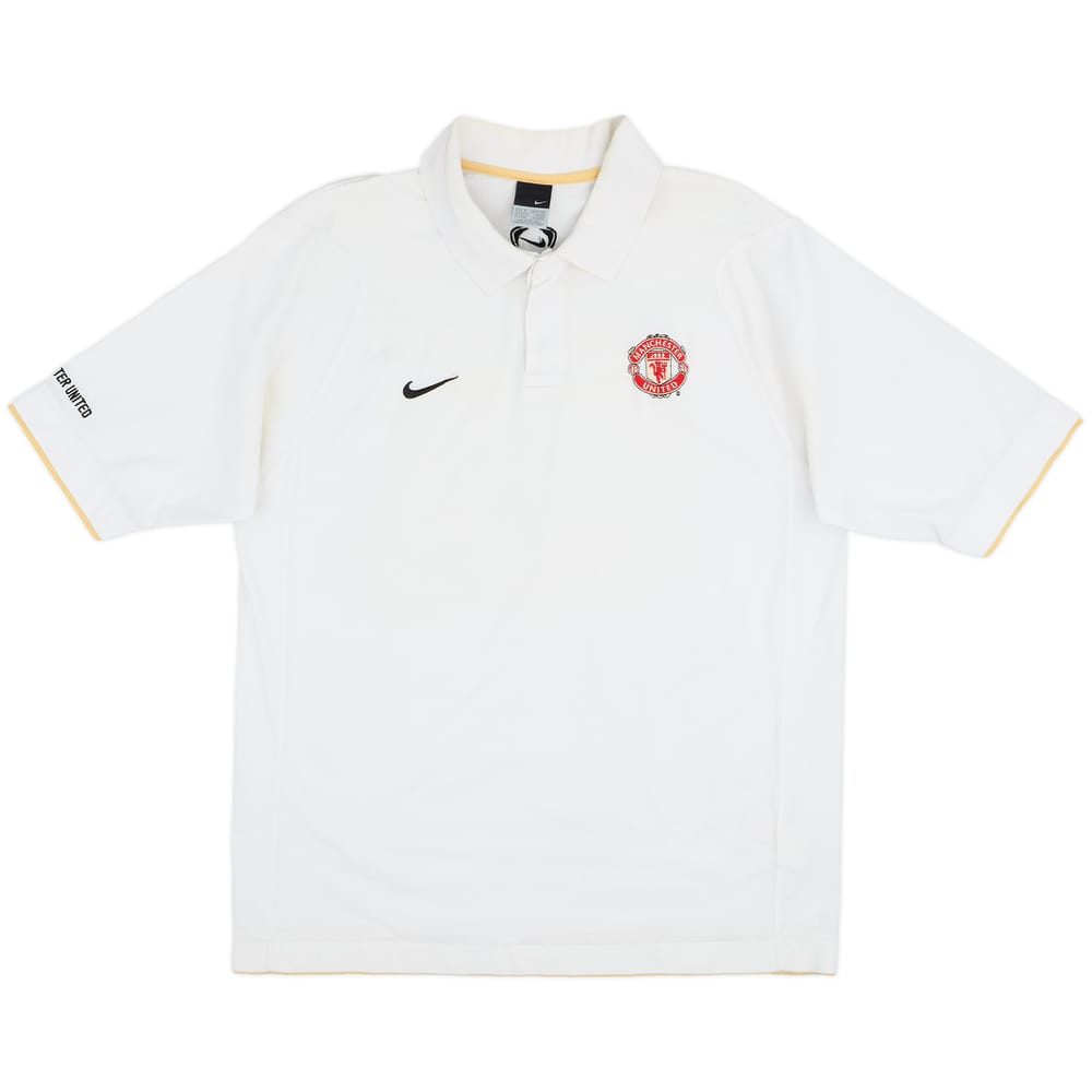 2006-07 Manchester United Nike Polo Shirt - 8/10 - (XL)