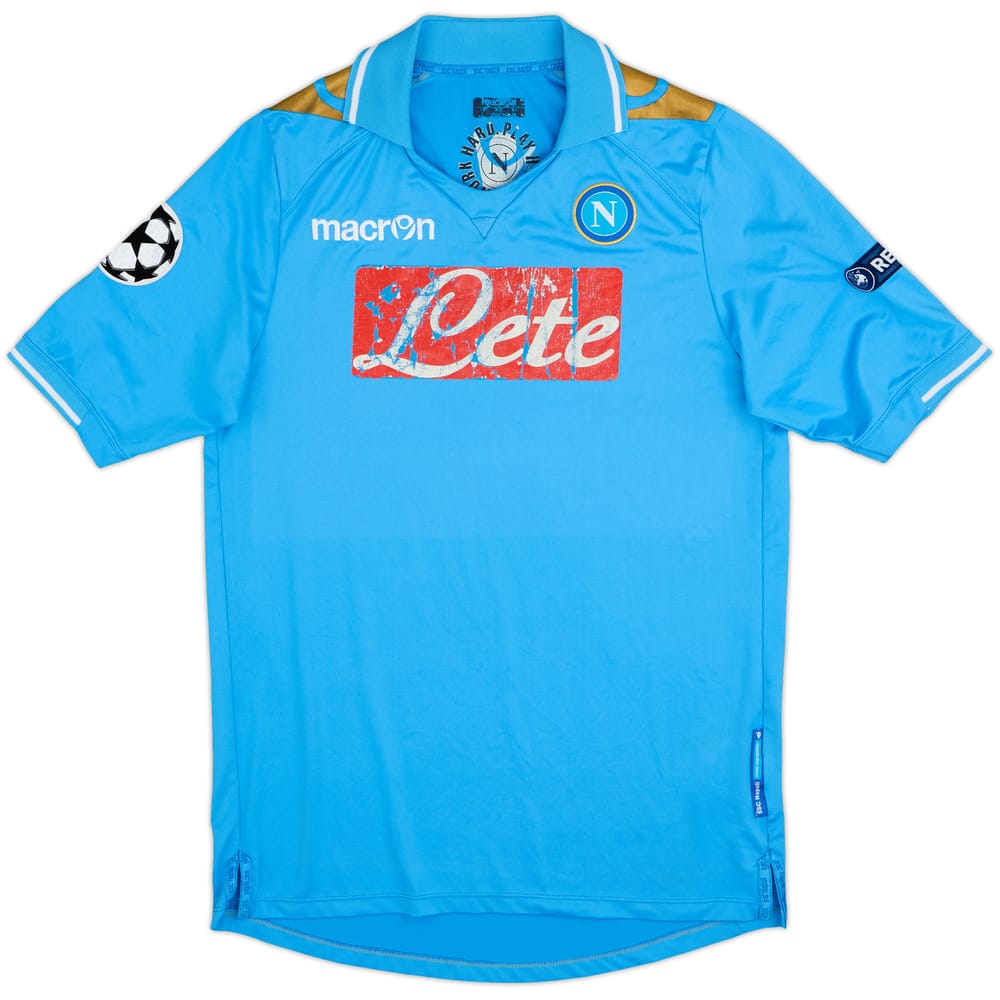 2011-12 Napoli CL Home Shirt - 5/10 - (L)