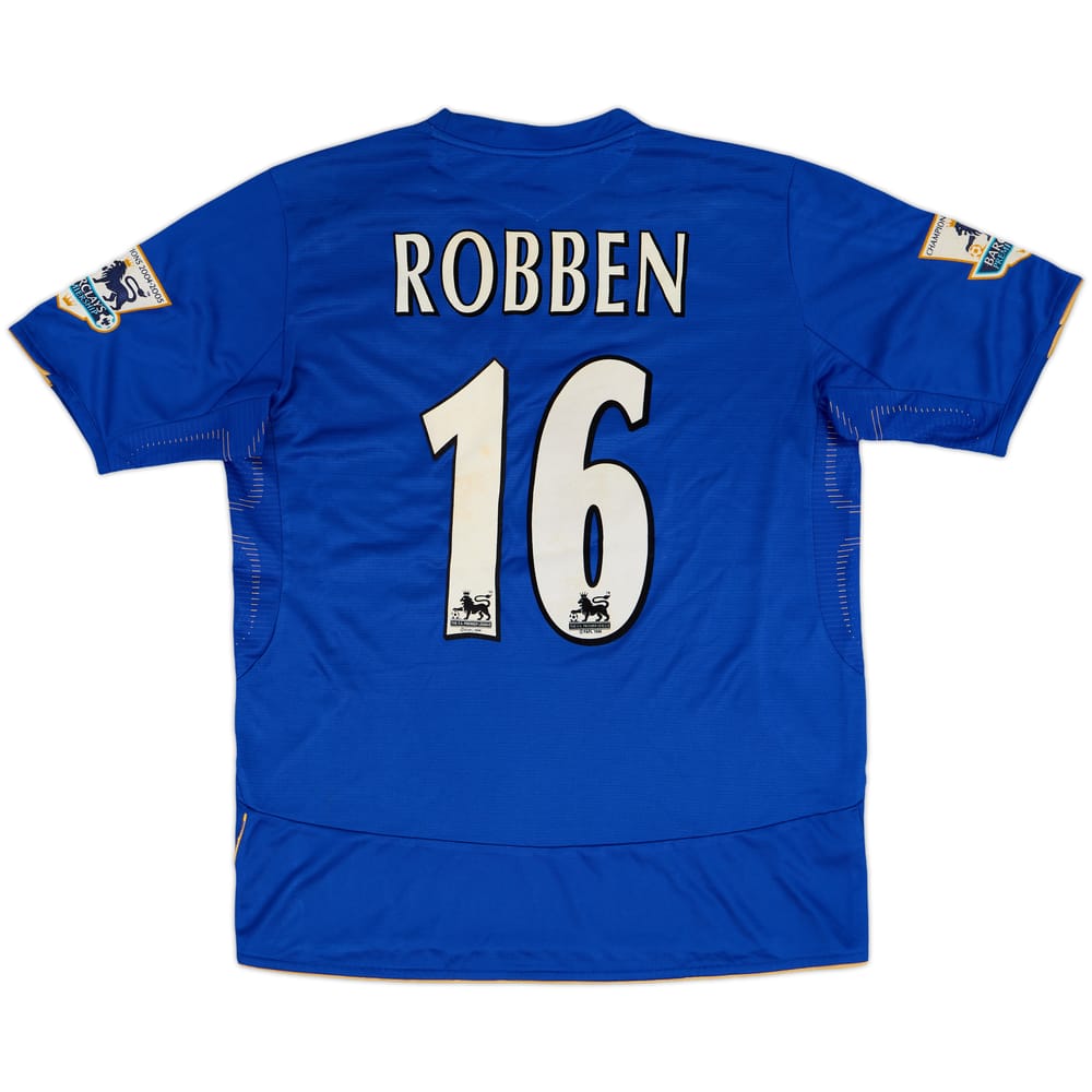 2005-06 Chelsea Centenary Home Shirt Robben #16 - 7/10 - (L)