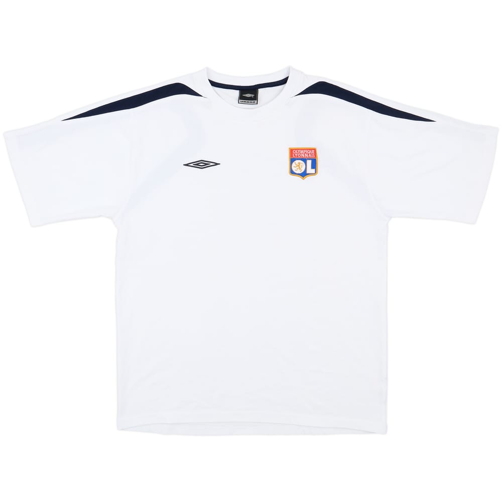 2002-03 Lyon Umbro Cotton Tee - 8/10 - (XL)