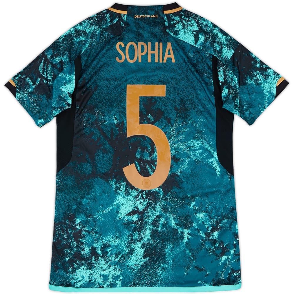 2023 Germany Women Away Shirt Sophia #5 - 9/10 - (Women's S)
