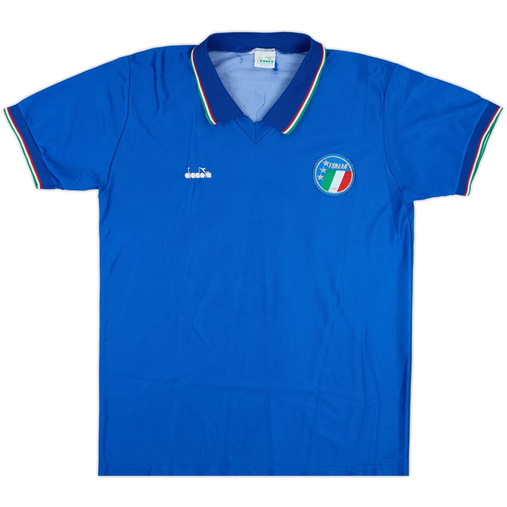 1986-88 Italy Home Shirt #15 - 8/10 - (L)