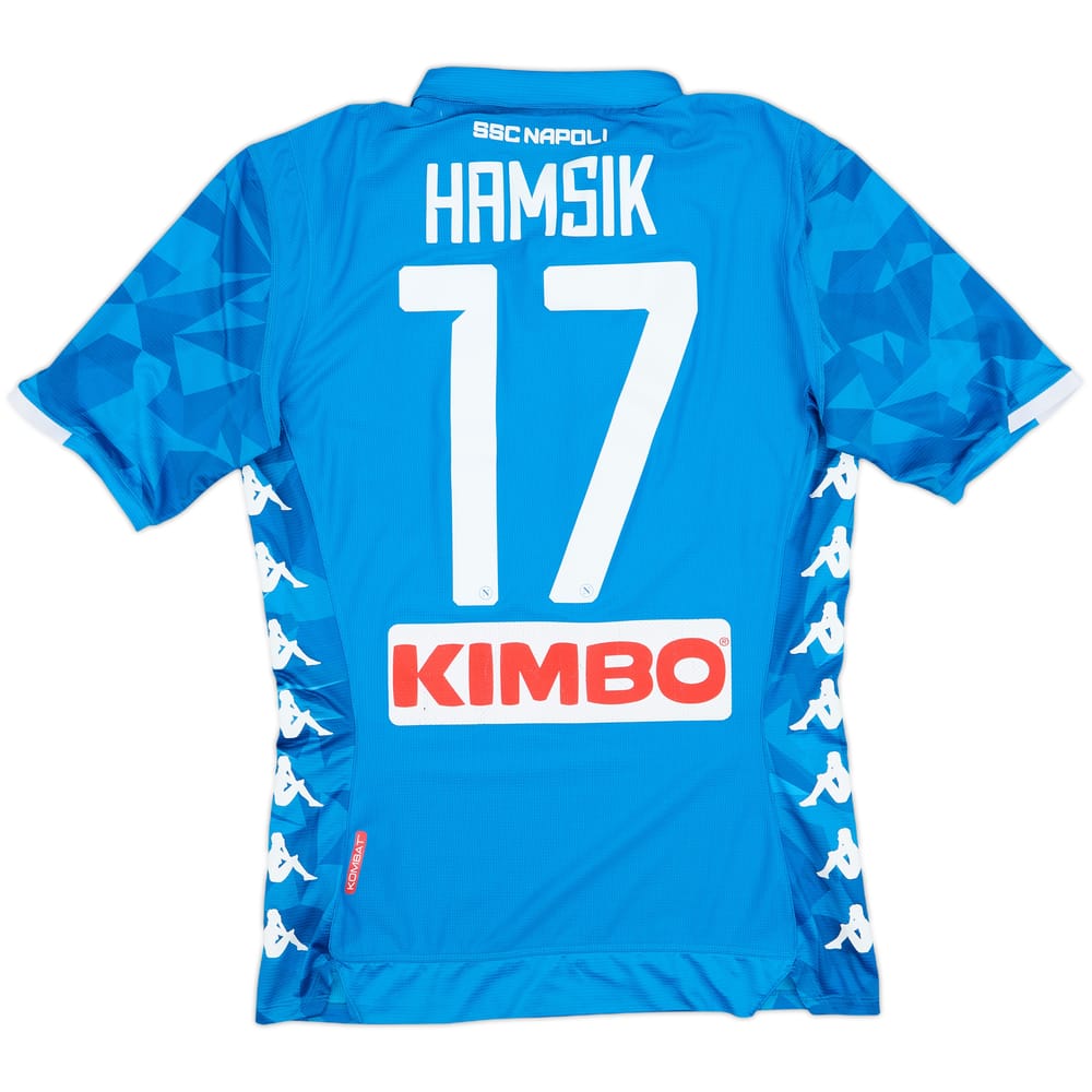 2018-19 Napoli Home Shirt Hamsik #17 - 8/10 - (L)