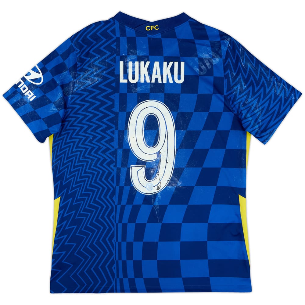 2021-22 Chelsea Home Shirt Lukaku #9 - 4/10 - (L)