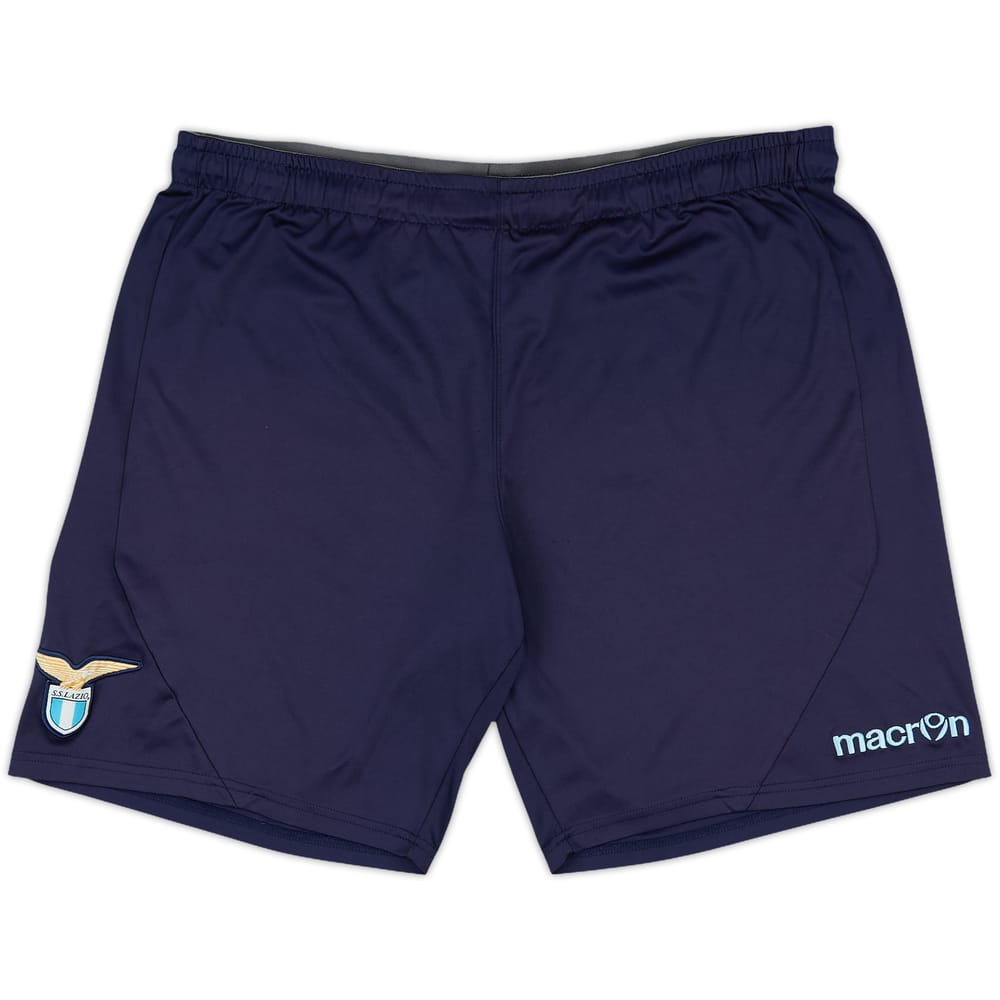 2015-16 Lazio Macron Training Shorts - 8/10 - (L)