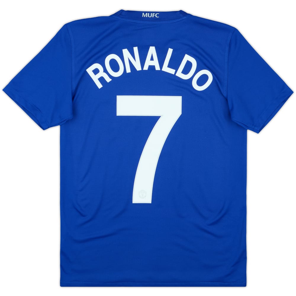 2008-09 Manchester United Third Shirt Ronaldo #7 - 9/10 - (XL.Boys)