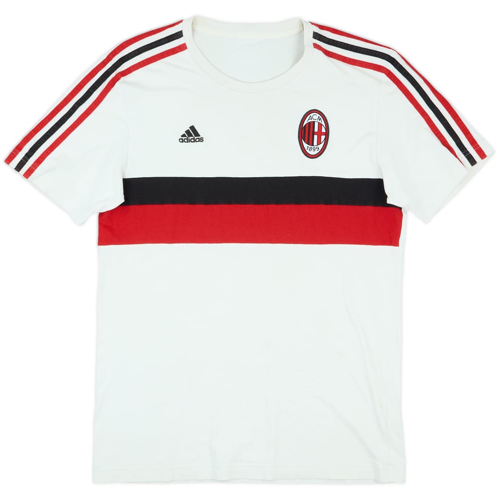 2012-13 AC Milan adidas Cotton Tee - 5/10 - (M)