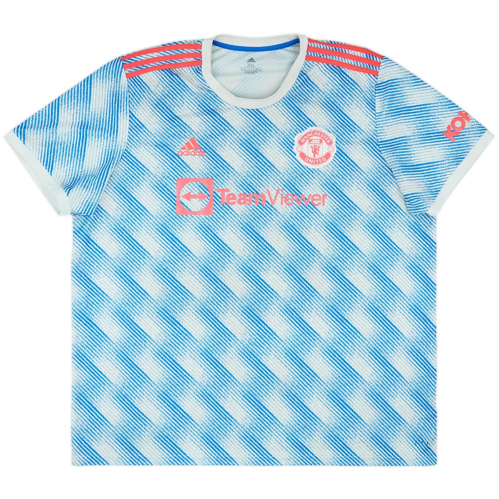 2021-22 Manchester United Away Shirt - 5/10 - (3XL)