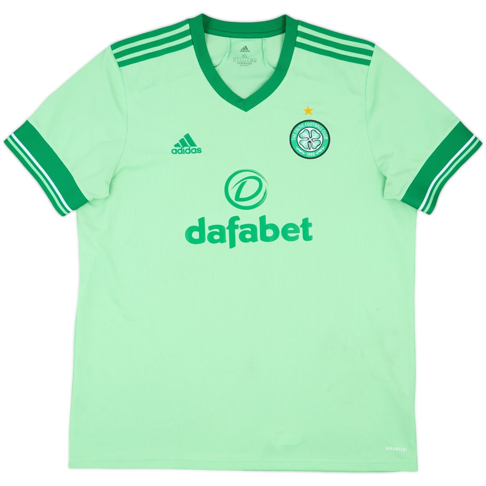 2020-21 Celtic Away Shirt - 6/10 - (XL)