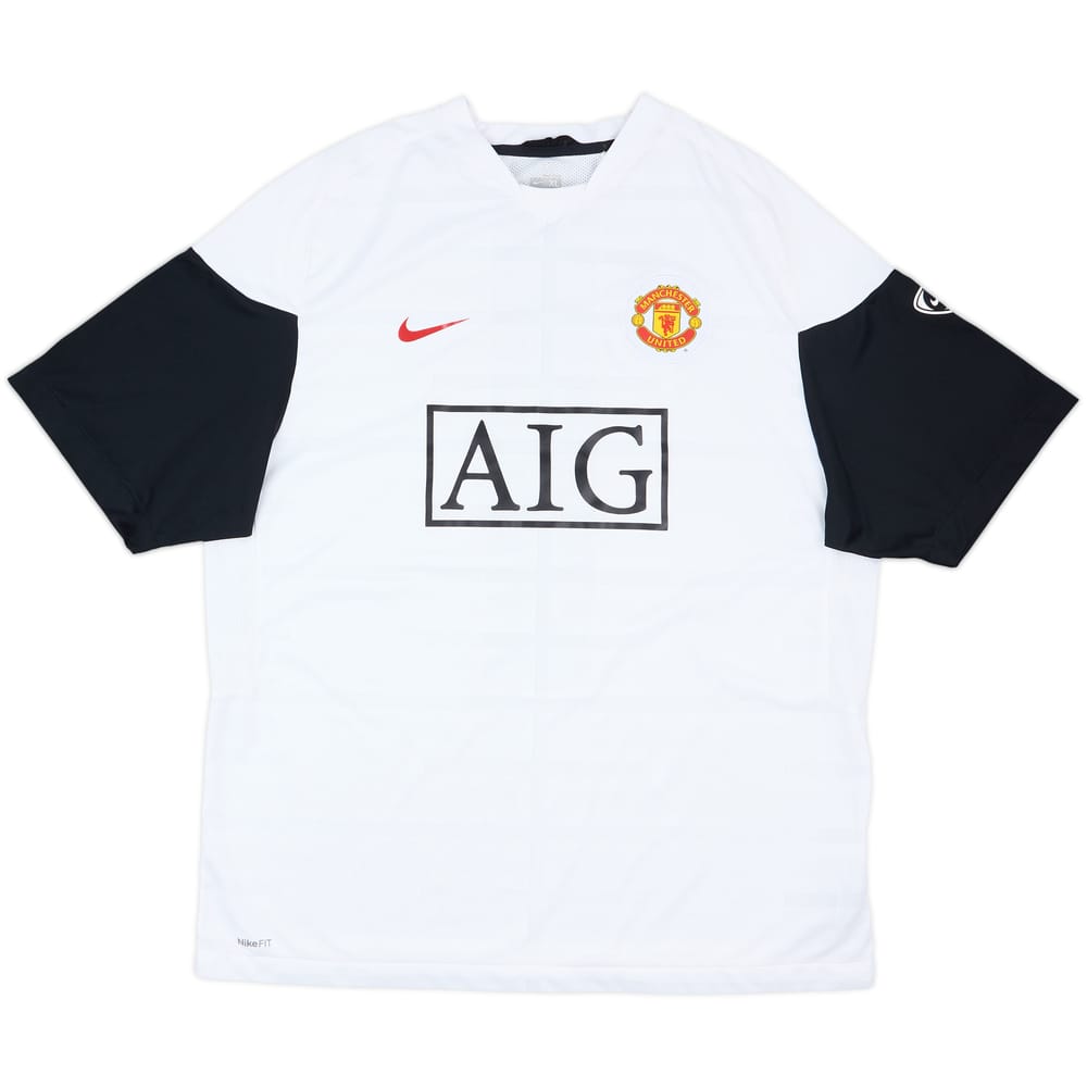 2009-10 Manchester United Nike Training Shirt - 8/10 - (XL)