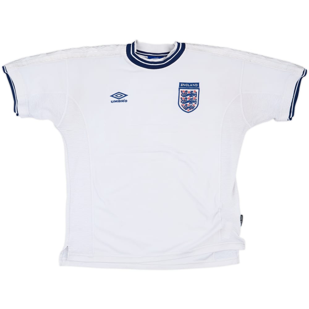 1999-01 England Home Shirt - 4/10 - (L)