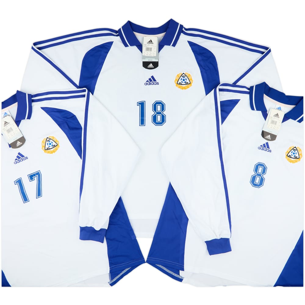 2000-02 Finland Player Issue Home L/S Shirt # (XL)