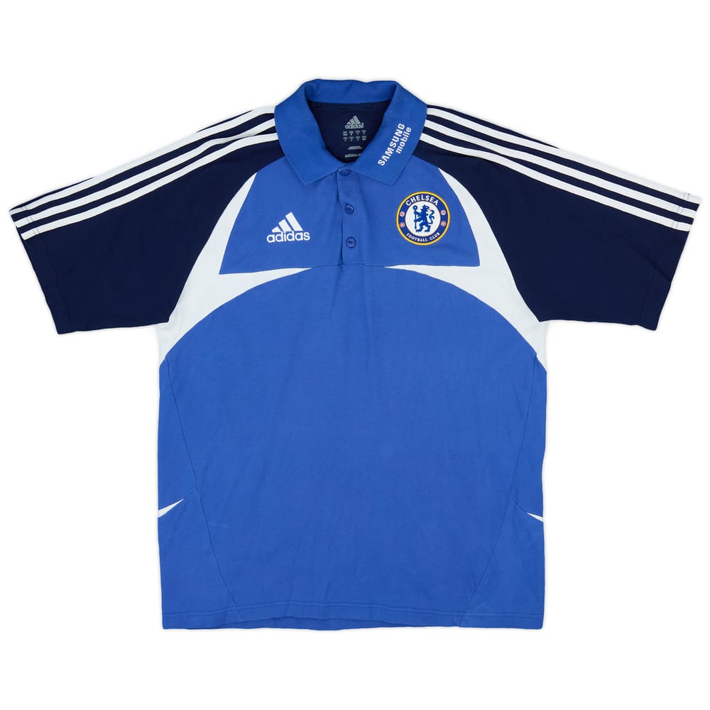 2007-08 Chelsea adidas Polo Shirt - 8/10 - (M)