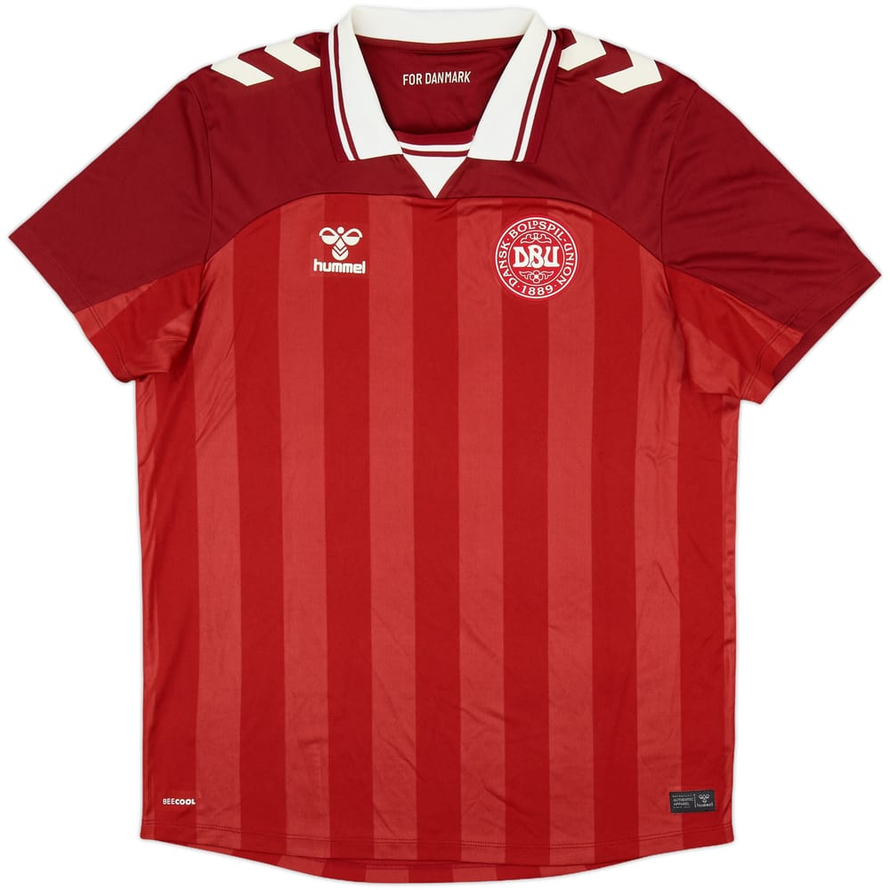 2025-26 Denmark Home Shirt - 10/10 - (L)