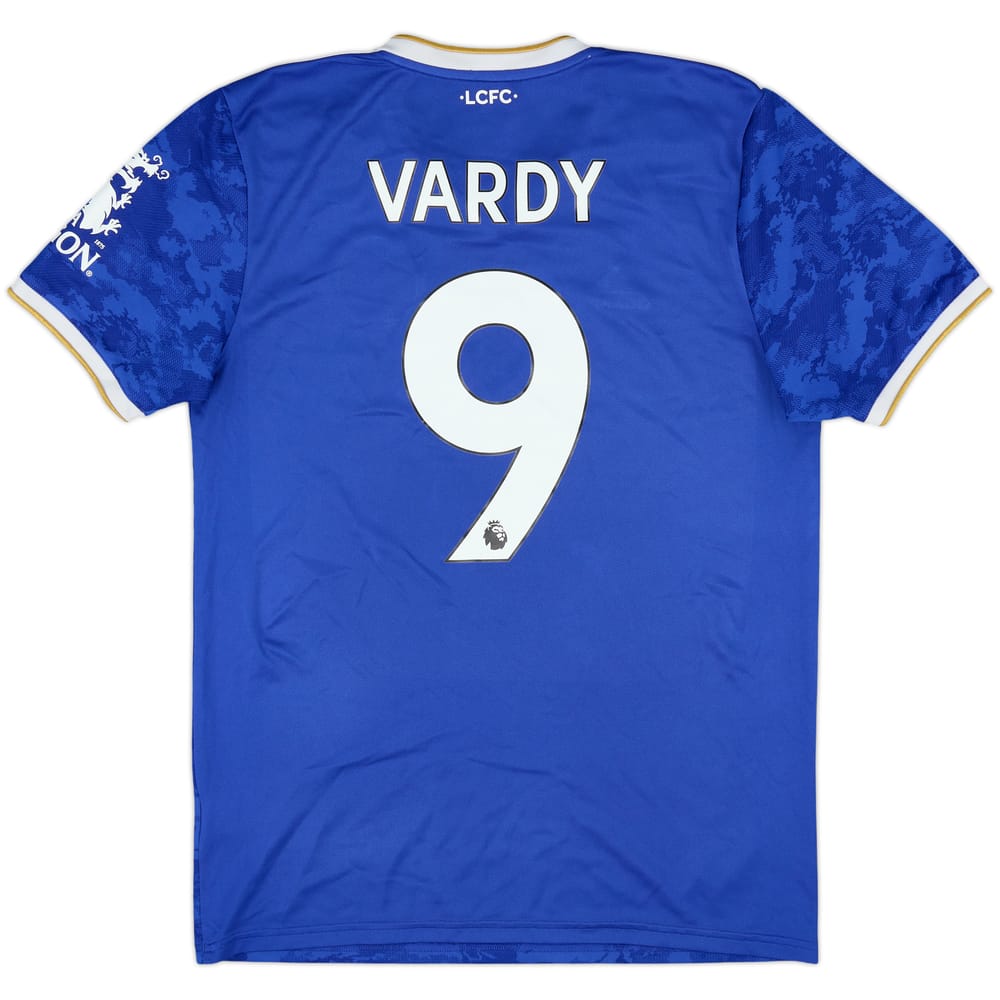 2021-22 Leicester Home Shirt Vardy #9 - 8/10 - (M)