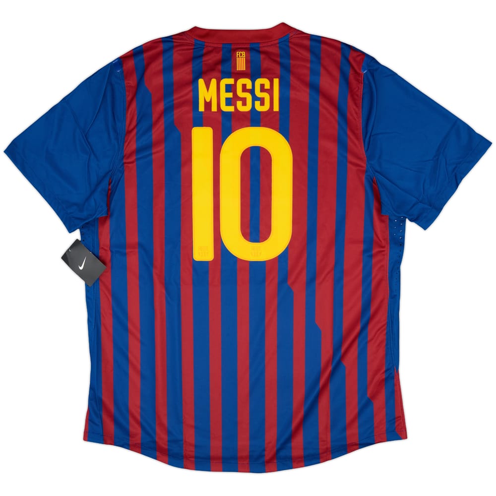 2011-12 Barcelona Home Player Issue Shirt Messi #10 (XXL)
