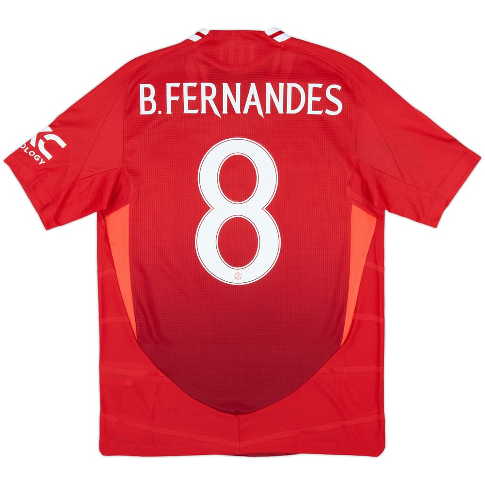 2024-25 Manchester United Authentic Home Shirt B.Fernandes #8 (M)