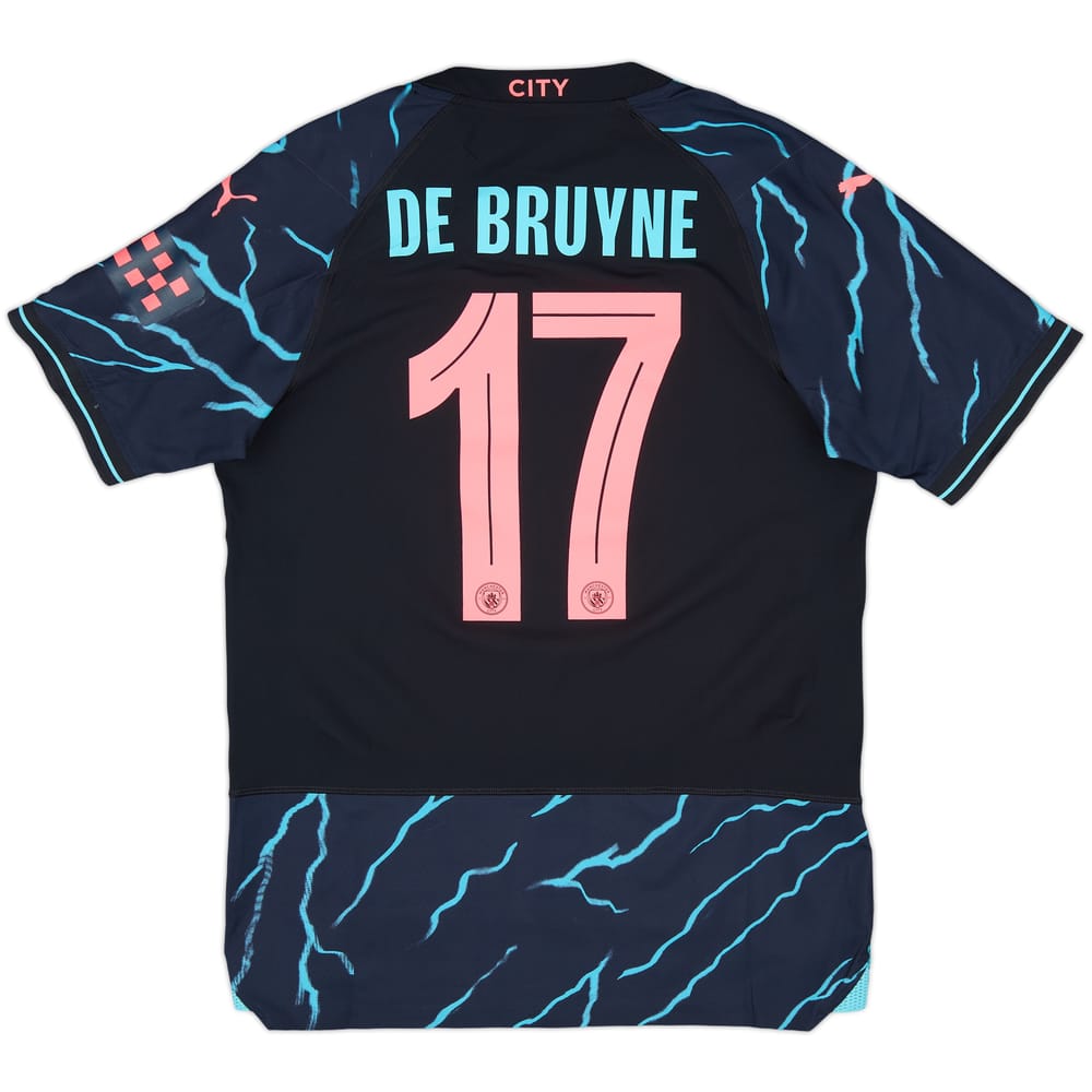 2023-24 Manchester City Authentic Third Shirt De Bruyne #17 (S)