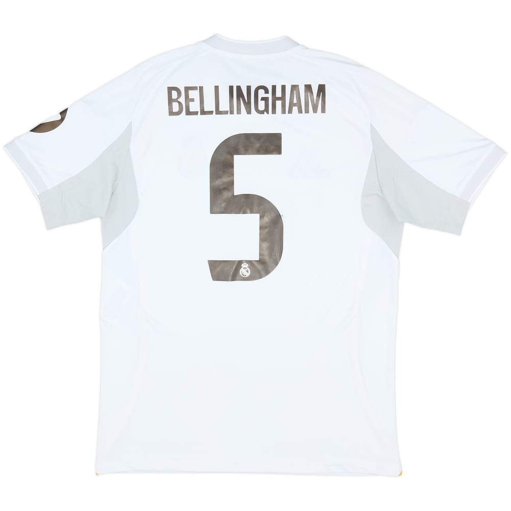 2025-26 Real Madrid Home Shirt Bellingham #5 (L)