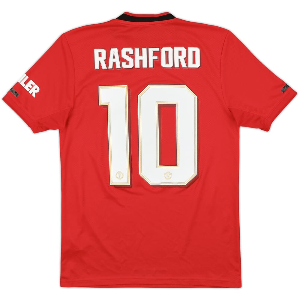 2019-20 Manchester United Home Shirt Rashford #10 - 6/10 - (S)