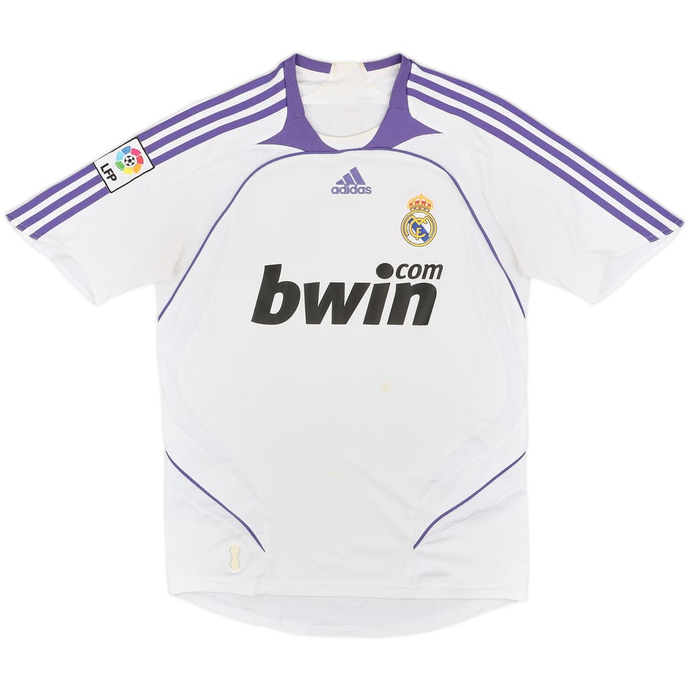 2007-08 Real Madrid Home Shirt - 6/10 - (S)