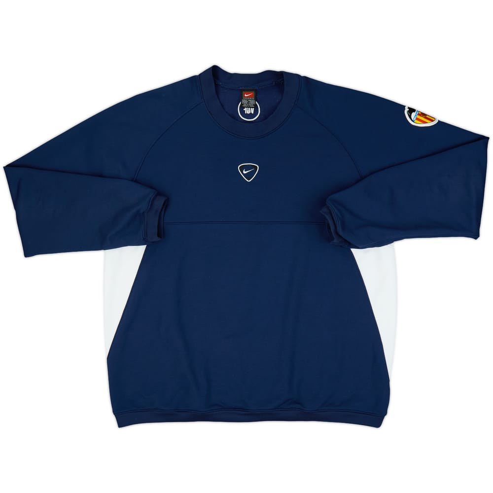 2000-01 Valencia Nike Sweat Top - 8/10 - (XL)