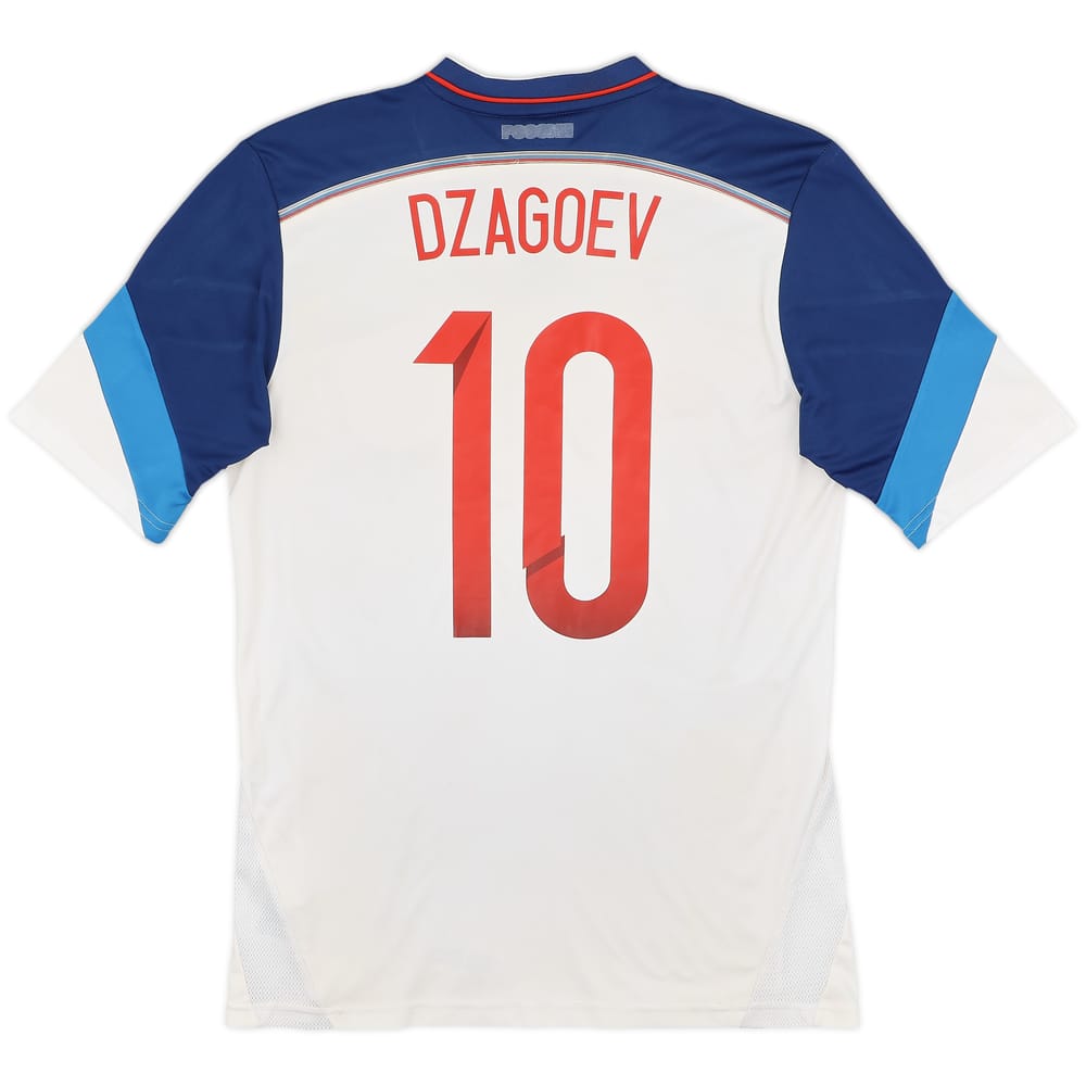 2014 Russia Away Shirt Dzagoev #10 - 5/10 - (L)