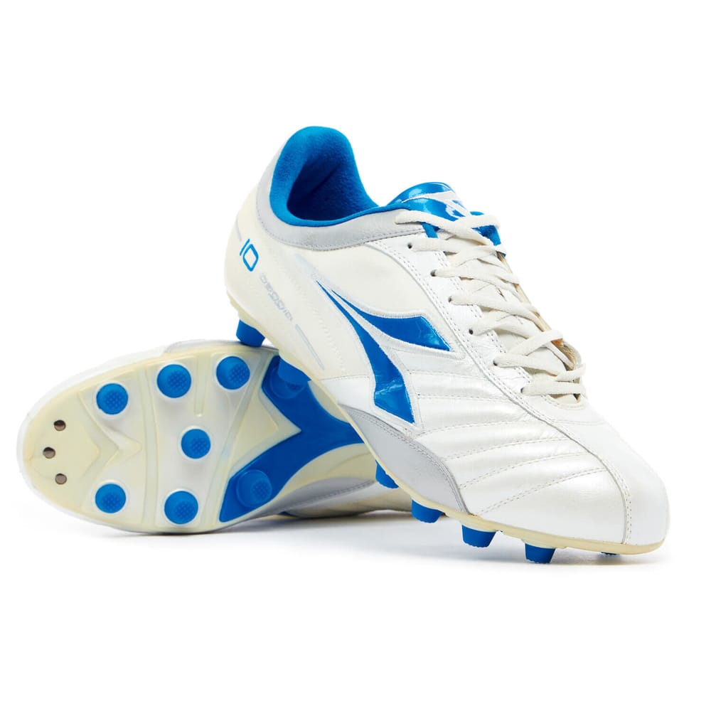 2005 Diadora Baggio Classic MD PU Football Boots *In Box* FG
