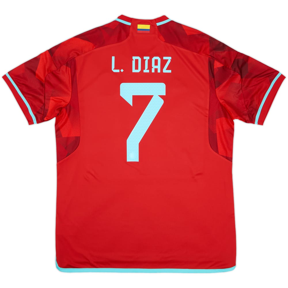 2022-23 Colombia Away Shirt L.Diaz #7 (XL)