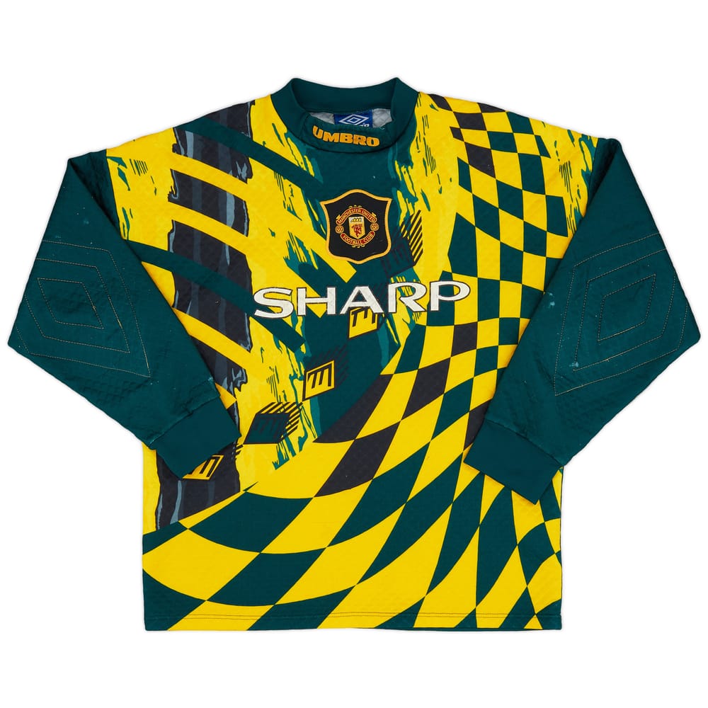 1994-96 Manchester United GK Shirt - 6/10 - (M)