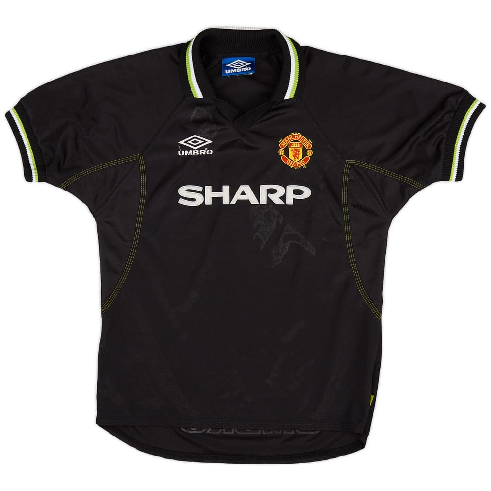1998-99 Manchester United Third Shirt - 6/10 - (L.Boys)