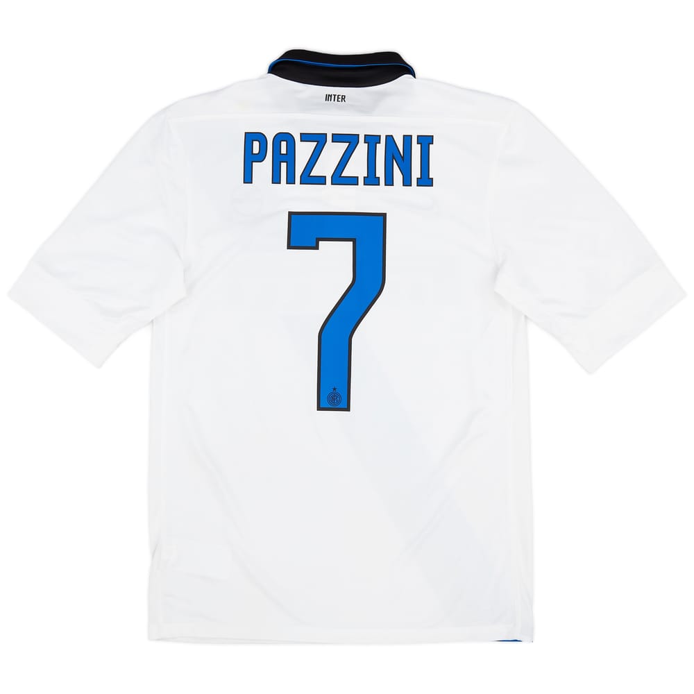 2011-12 Inter Milan Away Shirt Pazzini #7 - 9/10 - (S)