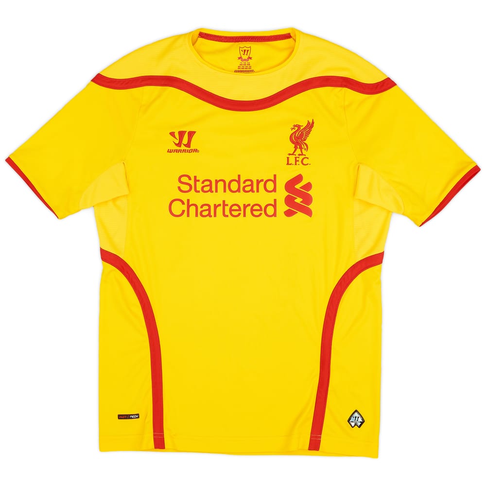 2014-15 Liverpool Away Shirt - 9/10 - (XL.Boys)
