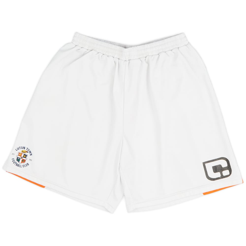 2009-10 Luton Town Home Shorts - 4/10 - (L)