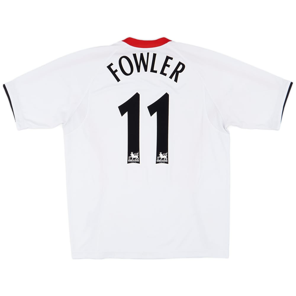2005-06 Liverpool Away Shirt Fowler #11 - 7/10 - (L)