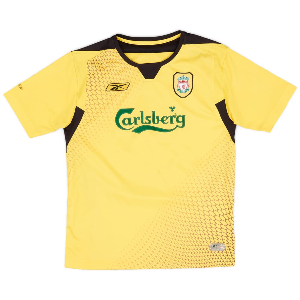 2004-06 Liverpool Away Shirt - 9/10 - (L.Boys)