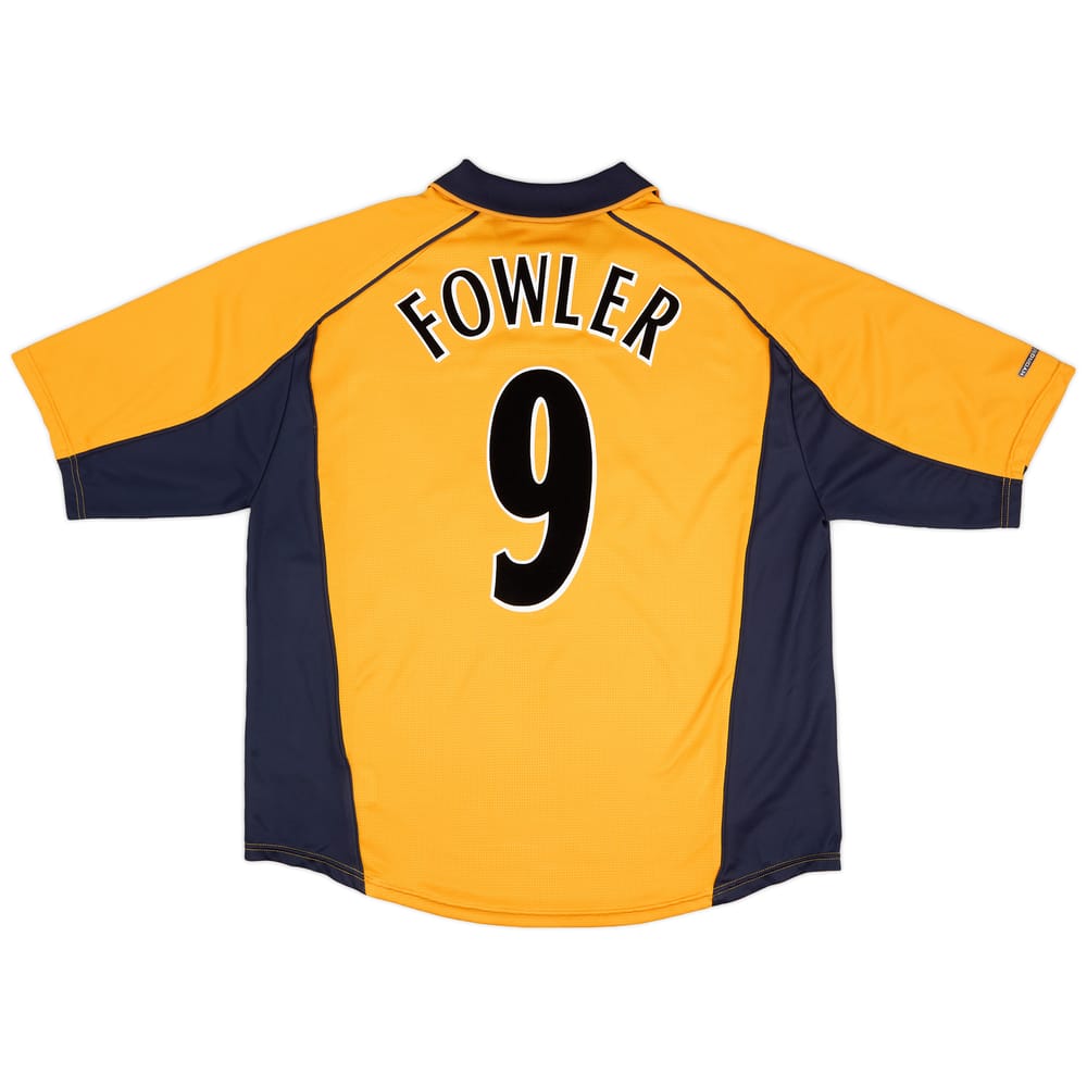 2000-02 Liverpool Away Shirt Fowler #9 - 8/10 - (XXL)