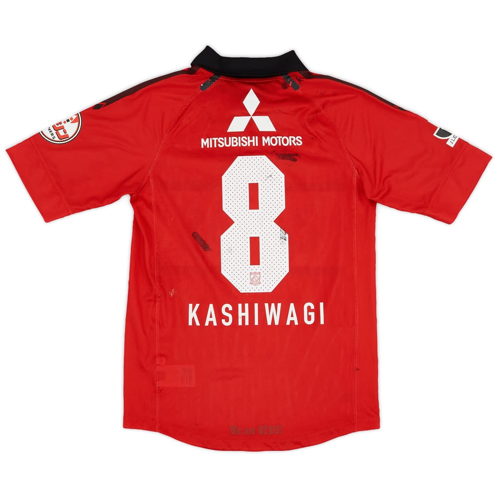2012 Urawa Red Diamonds Home Shirt Kashiwagi #8 - 4/10 - (S)