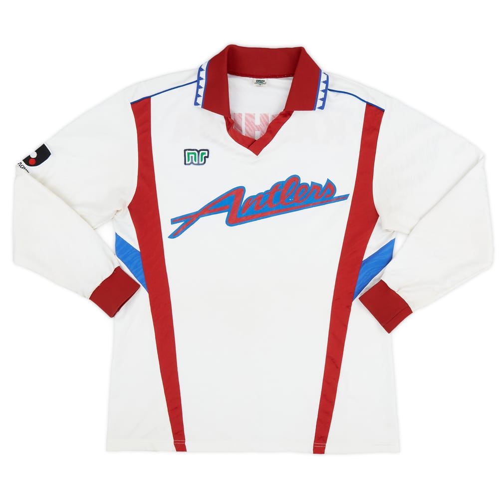 1992-93 Kashima Antlers Away L/S Shirt - 8/10 - (M)