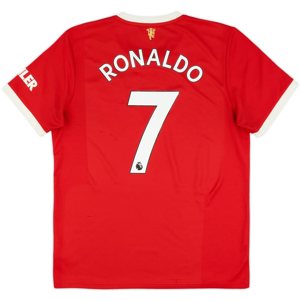 2021-22 Manchester United Home Shirt Ronaldo #7 - 7/10 - (L)