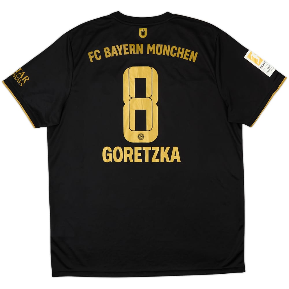 2021-22 Bayern Munich Away Shirt Goretzka #8 - 9/10 - (XL)