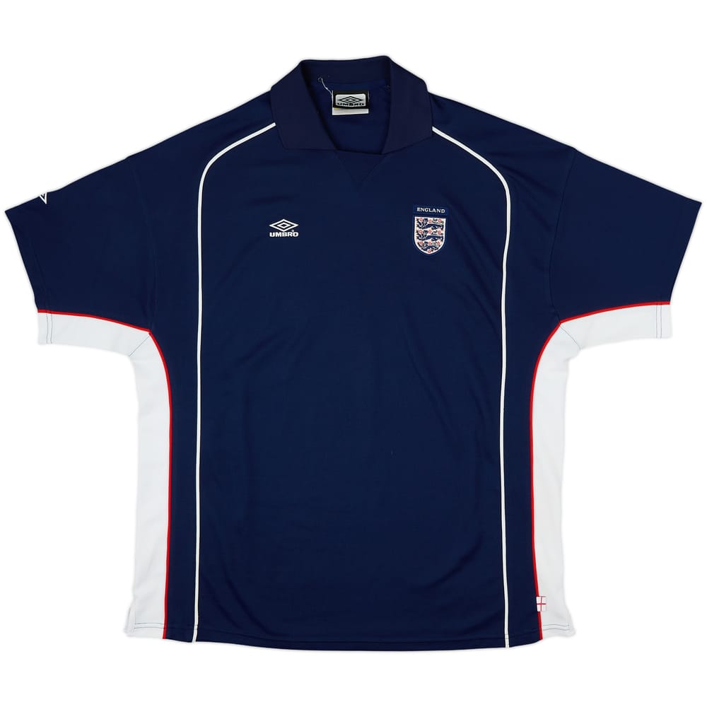 2000-01 England Umbro Training Shirt - 9/10 - (XXL)