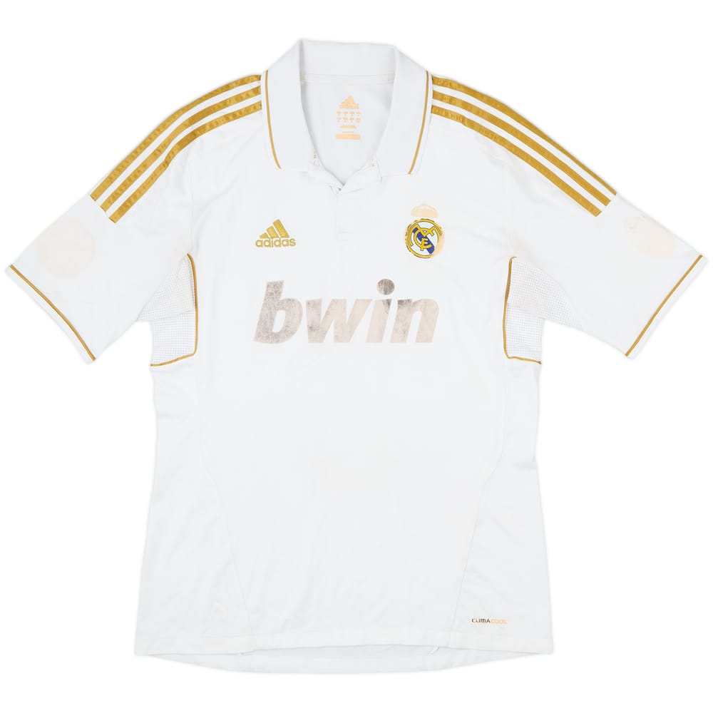 2011-12 Real Madrid Home Shirt - 4/10 - (M)