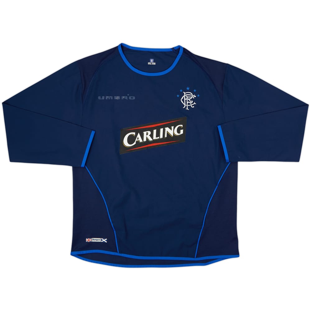 2005-06 Rangers Third L/S Shirt - 4/10 - (L)