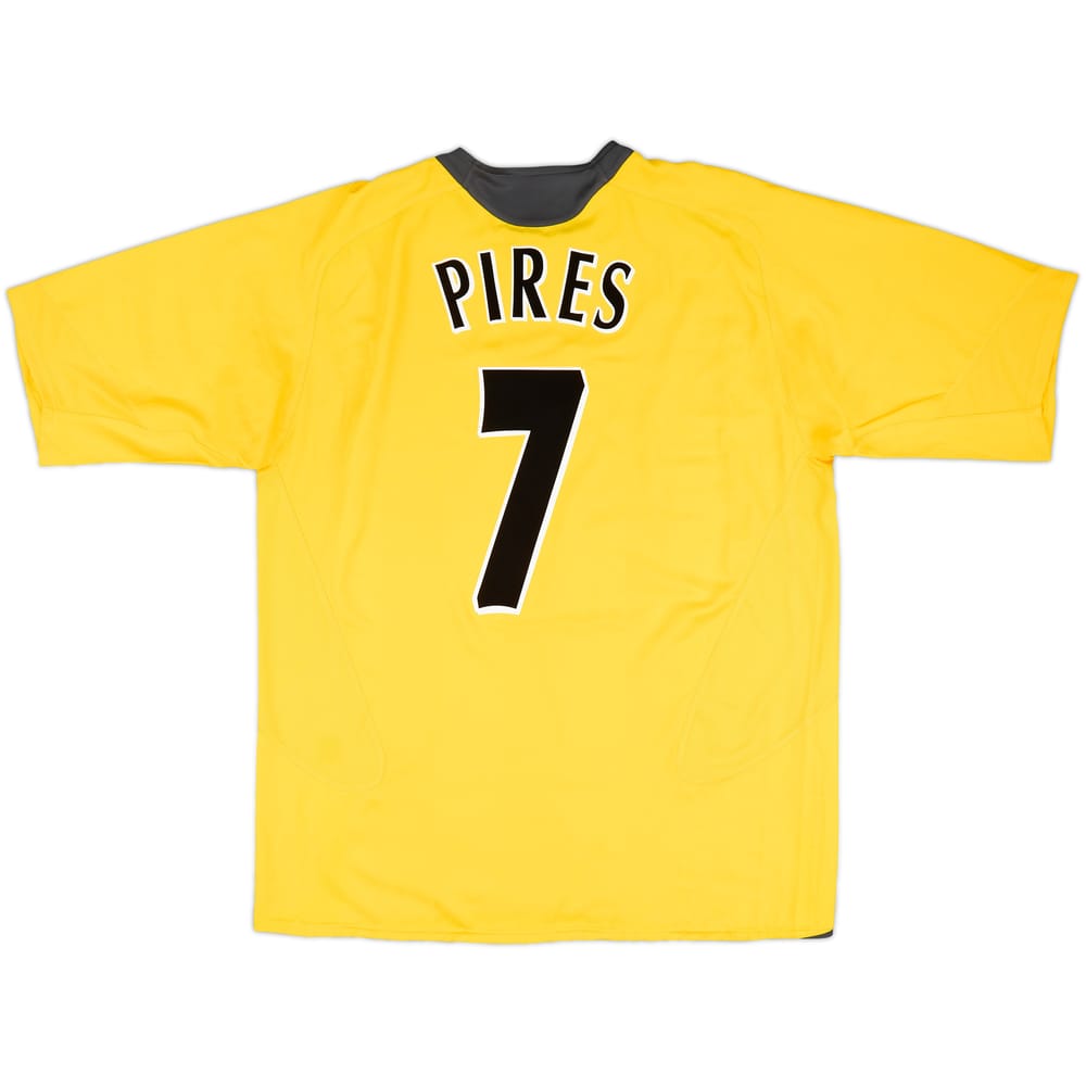 2005-06 Arsenal Away Shirt Pires #7 - 8/10 - (XL)