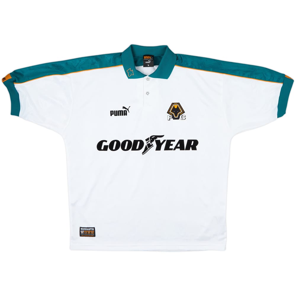 1997-99 Wolves Away Shirt - 10/10 - (L)
