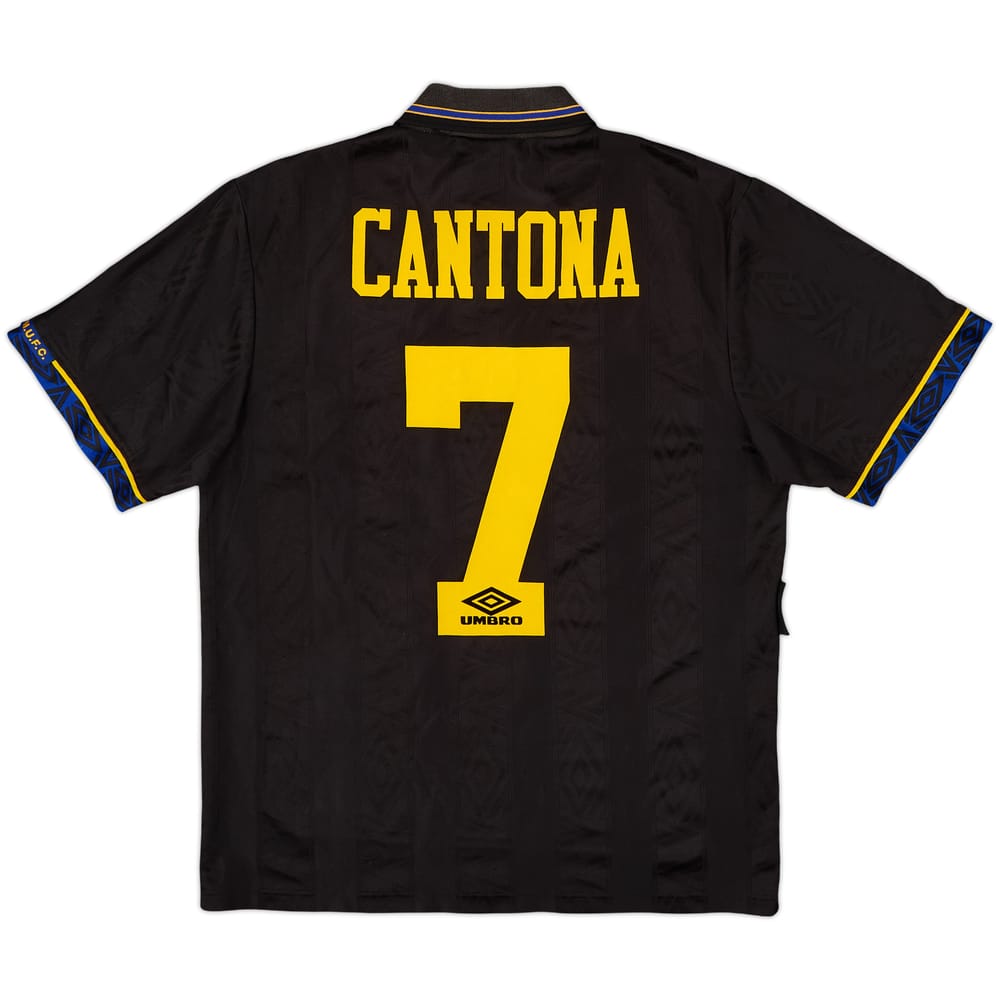 1993-95 Manchester United Camiseta de visitante Cantona #7 - 8/10 - (M)