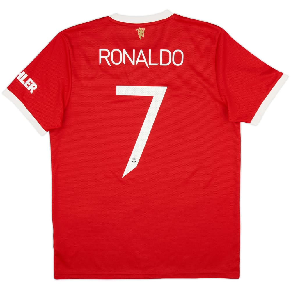 2021-22 Manchester United Camiseta Local Ronaldo #7 - 7/10 - (L)