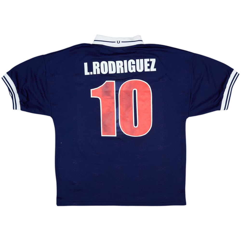 Camiseta de local de la Universidad de Chile 1998-99 L.Rodriguez #10 - 5/10 - (L)
