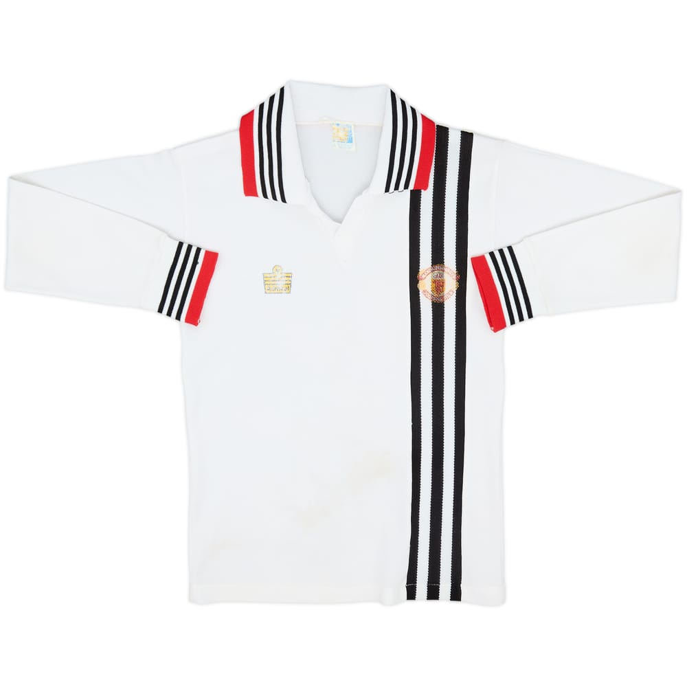 Camiseta de visitante de manga larga del Manchester United 1975-80 - 5/10 - (S)